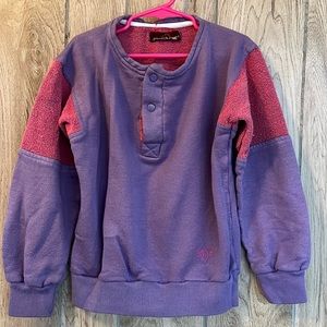 Vintage Jordache girls colorblock sweater